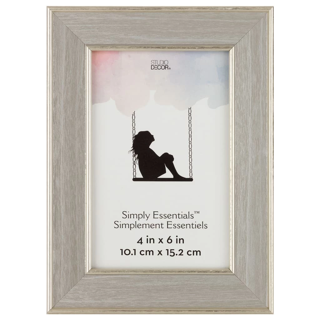 Top 10 🔥 Silver 4" x 6" Frame, Simply Essentials™ by Studio Décor® by Studio Decor ⭐ 1 Top 10 🔥 Silver 4" x 6" Frame, Simply Essentials™ by Studio Décor® by Studio Decor ⭐