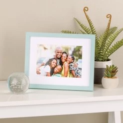 Coupon 👍 Teal Linear 5" x 7" Frame with Mat, Simply Essentials™ by Studio Décor® by Studio Decor 🤩 -Studio Decor shop 10657736 5