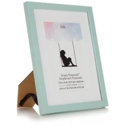 Coupon 👍 Teal Linear 5" x 7" Frame with Mat, Simply Essentials™ by Studio Décor® by Studio Decor 🤩 -Studio Decor shop 10657736 6