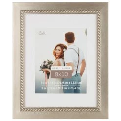 Brand new 🛒 Silver Inner Rope Frame with Mat, Home by Studio Décor® by Studio Decor ✔️