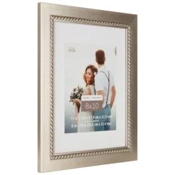 Brand new 🛒 Silver Inner Rope Frame with Mat, Home by Studio Décor® by Studio Decor ✔️ -Studio Decor shop 10657774 6