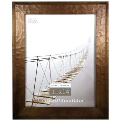 Coupon ⭐ Walnut 🔨 Hammered 11" x 14" Frame, Home by Studio Décor® by Studio Decor 🎉