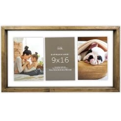 Coupon 🔥 Wood 9" x 16" Float Frame, Expressions™ by Studio Décor® by Studio Decor ⌛