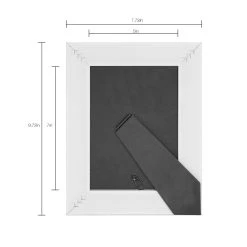 Flash Sale 🥰 12 Pack: White with Brown Lines 5" x 7" Frame, Expressions™ by Studio Décor® by Studio Decor 🔔 -Studio Decor shop 10658028 4 1