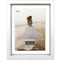 Hot Sale ⭐ White 8" x 10" Float Frame, Expressions™ by Studio Décor® by Studio Decor ⭐