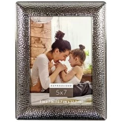 Best reviews of 🧨 12 Pack: Silver 🔨 Hammered Metal 5" x 7" Frame, Expressions™ by Studio Décor® by Studio Decor ❤️