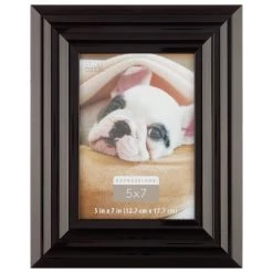 Best deal 🌟 Black High Gloss 5" x 7" Frame, Expressions™ by Studio Décor® by Studio Decor 👏