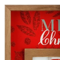 Buy 👏 Wood Grain Merry ❄ Christmas 6" x 4" Shadowbox Frame, ❄ Christmas by Studio Décor® by Studio Decor 💯 -Studio Decor shop 10675080 3