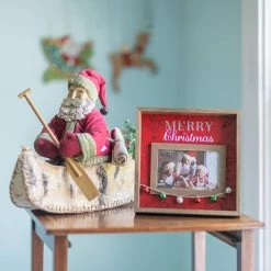 Buy 👏 Wood Grain Merry ❄ Christmas 6" x 4" Shadowbox Frame, ❄ Christmas by Studio Décor® by Studio Decor 💯 -Studio Decor shop 10675080 5