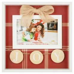 Budget 😉 White Joy 6" x 4" Shadowbox Frame, 🎄 Christmas by Studio Décor® by Studio Decor 👏