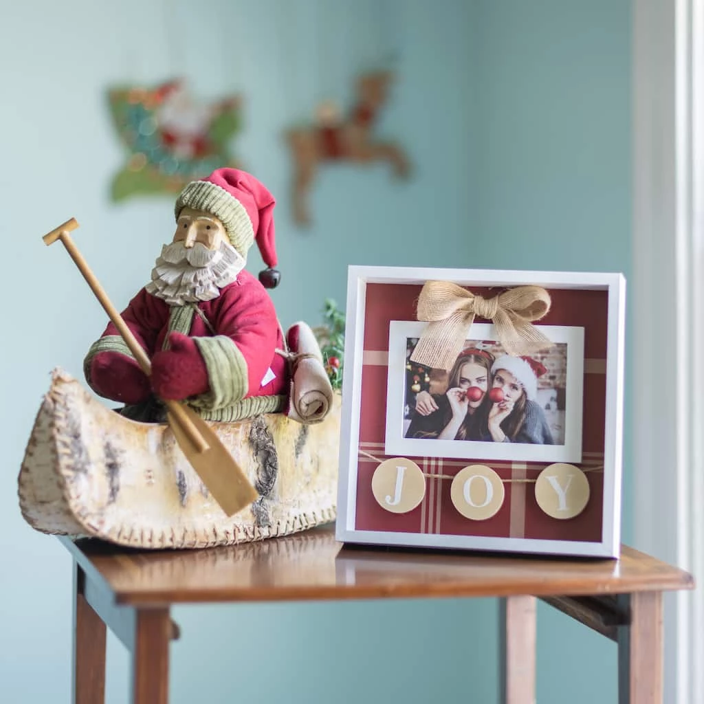 Budget π White Joy 6" x 4" Shadowbox Frame, π Christmas by Studio Décor® by Studio Decor π 3 Budget π White Joy 6" x 4" Shadowbox Frame, π Christmas by Studio Décor® by Studio Decor π - Image 3