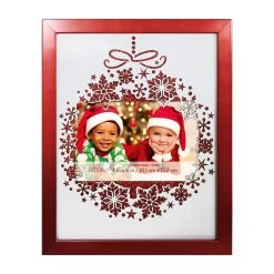Promo 🎉 Christmas Ornament 4" x 6" Frame by Studio Décor® by Studio Decor ❤️