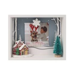 Buy 🌟 Snow Covered House 4" x 4" Clip Frame by Studio Décor® by Studio Decor 🌟