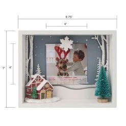Buy 🌟 Snow Covered House 4" x 4" Clip Frame by Studio Décor® by Studio Decor 🌟 -Studio Decor shop 10675115 4