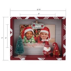 Brand new 😀 Christmas Gnome 4" x 6" Clip Frame by Studio Décor® by Studio Decor 😀 -Studio Decor shop 10675118 4