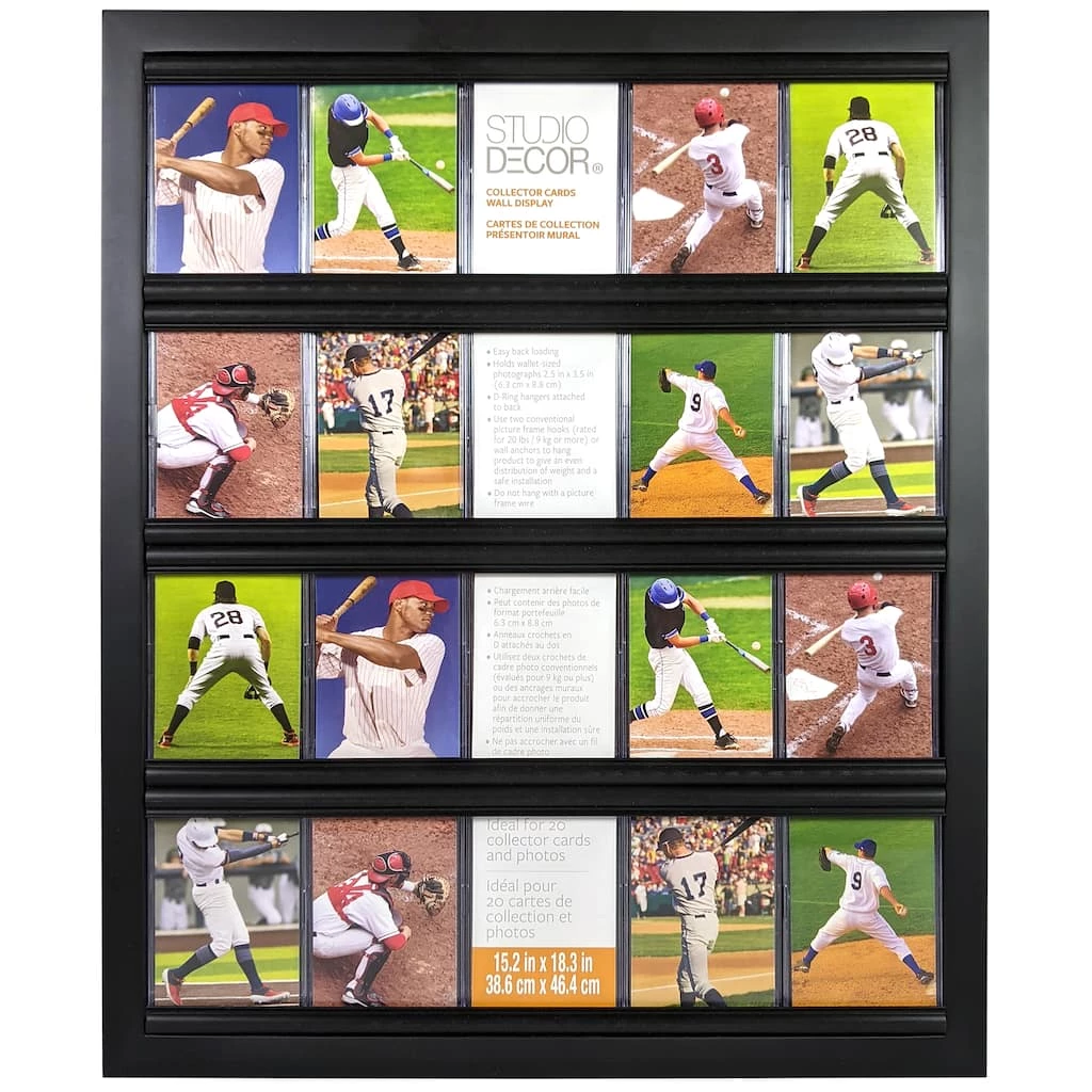 Coupon β€οΈ Collector Sports Card Wall Display Frame by Studio Décor® by Studio Decor π 1 Coupon β€οΈ Collector Sports Card Wall Display Frame by Studio Décor® by Studio Decor π