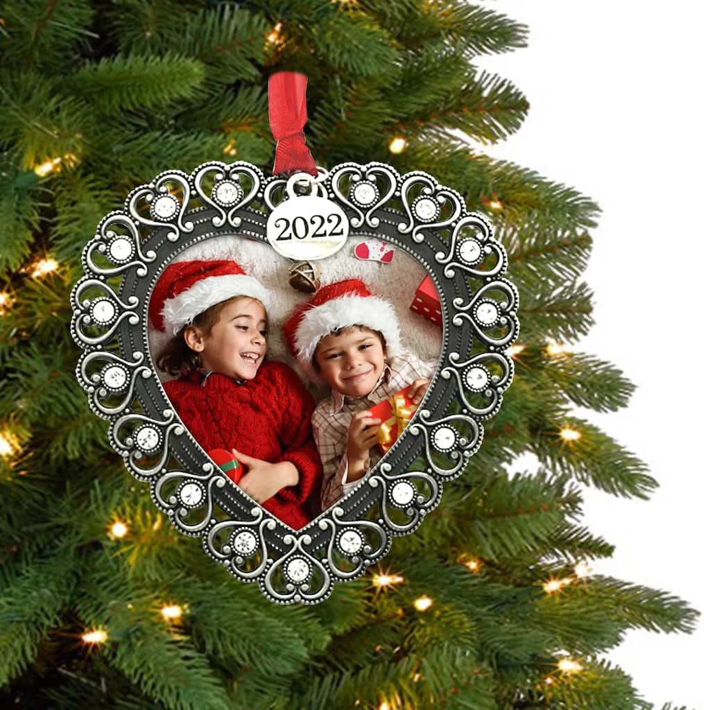 Top 10 ✨ Silver 2022 Heart Ornament Frame by Studio Décor® by Studio Decor 🧨 2 Top 10 ✨ Silver 2022 Heart Ornament Frame by Studio Décor® by Studio Decor 🧨 - Image 2