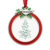 Buy ✔️ Red & Green Holly 2022 Round Ornament Frame by Studio Décor® by Studio Decor 💯