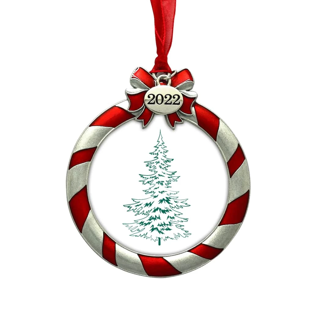 Wholesale π Striped 2022 Round Bow Ornament Frame by Studio Décor® by Studio Decor π 1 Wholesale π Striped 2022 Round Bow Ornament Frame by Studio Décor® by Studio Decor π