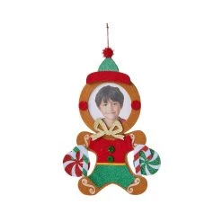 Deals 🎉 8'' Gingerbread Felt Frame 🎄 Christmas Ornament by Studio Décor® by Studio Decor ✔️