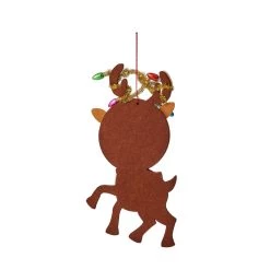 Buy 👍 Reindeer 2.5" x 2.5" Felt Ornament Frame, 🎁 Christmas by Studio Décor® by Studio Decor 🎁 -Studio Decor shop 10702605 2