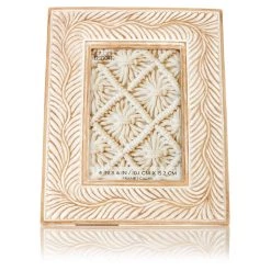 Cheapest 👍 White Stone Picture Frame by Studio Décor® by Studio Decor 🌟