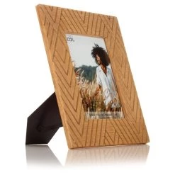 Promo ⭐ Dark Brown Natural Wood Arrow Line Picture Frame by Studio Décor® by Studio Decor 😍 -Studio Decor shop 10705013 6