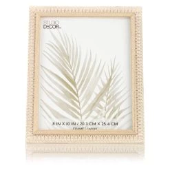 Cheap 🎉 Faux & Natural Woven Picture Frame by Studio Décor® by Studio Decor 💯