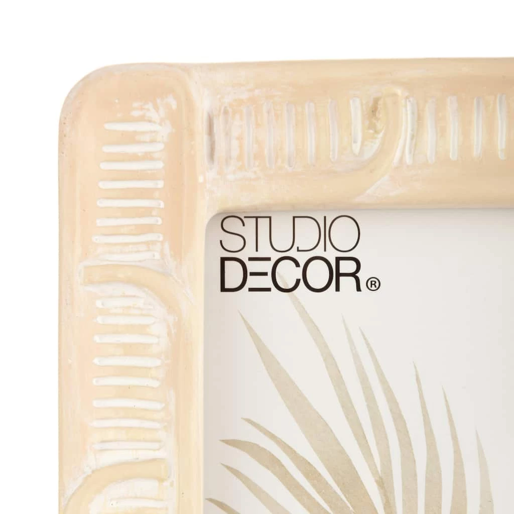 Hot Sale π White Stone Natural Textured Picture Frame by Studio Décor® by Studio Decor π 2 Hot Sale π White Stone Natural Textured Picture Frame by Studio Décor® by Studio Decor π - Image 2