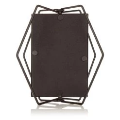 Outlet ✨ Black Metal Hexagon Picture Frame by Studio Décor® by Studio Decor 👍 -Studio Decor shop 10705022 4