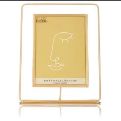 Buy 🔔 Gold Metal Outline Picture Frame by Studio Décor® by Studio Decor 😀