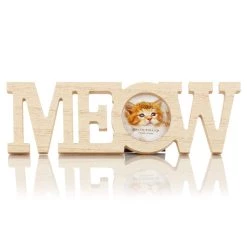 Flash Sale 🤩 Meow Natural Wood Picture Frame by Studio Décor® by Studio Decor 🧨