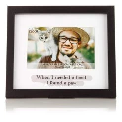 Best Sale 🔥 When I Needed A Hand Black Picture Frame by Studio Décor® by Studio Decor 🎉