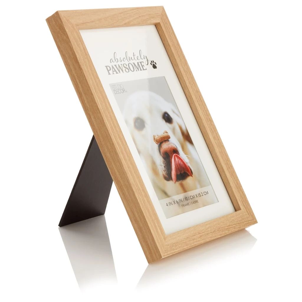 Cheapest π Natural Absolutely Pawsome 4" x 6" Tabletop Frame with Mat by Studio Décor® by Studio Decor β 6 Cheapest π Natural Absolutely Pawsome 4" x 6" Tabletop Frame with Mat by Studio Décor® by Studio Decor β - Image 6