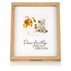 Hot Sale ⌛ Natural Paw-Fectly Best Friends 5" x 5" Tabletop Frame by Studio Décor® by Studio Decor 🧨