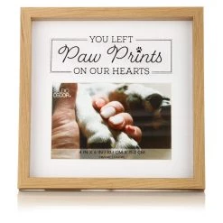 Discount 🔔 Natural Pawprints 4" x 6" Tabletop Frame by Studio Décor® by Studio Decor 😍