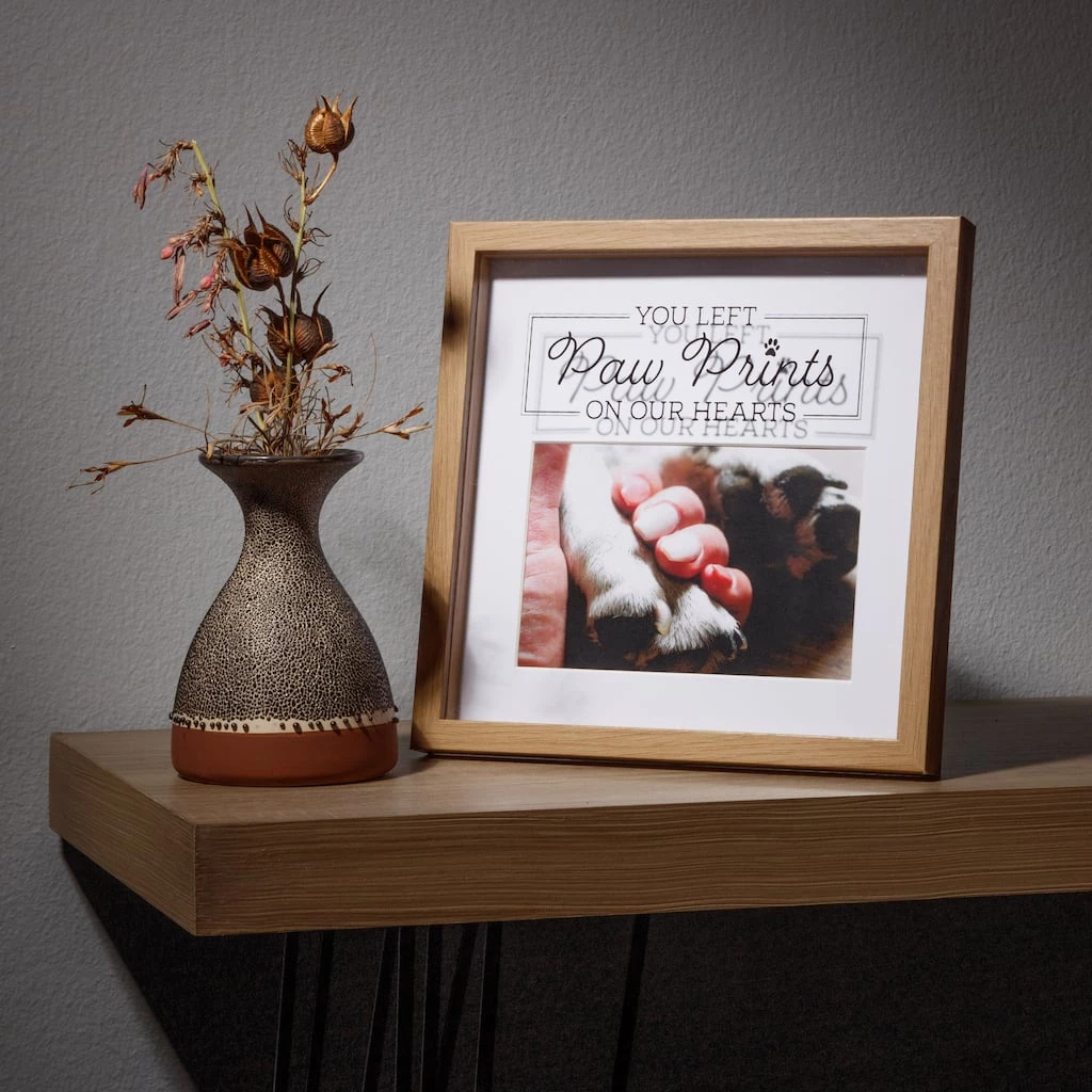 Discount π Natural Pawprints 4" x 6" Tabletop Frame by Studio Décor® by Studio Decor π 5 Discount π Natural Pawprints 4" x 6" Tabletop Frame by Studio Décor® by Studio Decor π - Image 5