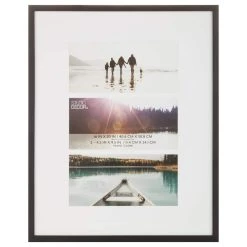 Promo β€οΈ 3 Opening Black 4" x 6" Collage Frame with Mat by Studio Décor® by Studio Decor π