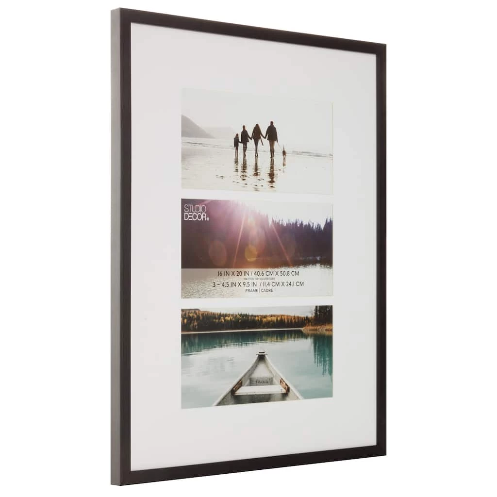 Promo β€οΈ 3 Opening Black 4" x 6" Collage Frame with Mat by Studio Décor® by Studio Decor π 5 Promo β€οΈ 3 Opening Black 4" x 6" Collage Frame with Mat by Studio Décor® by Studio Decor π - Image 5
