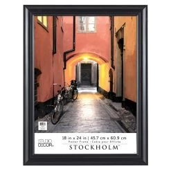 Discount ✨ 8 Pack: Black Poster Frame, Stockholm™ by Studio Décor® by Studio Decor 🔔