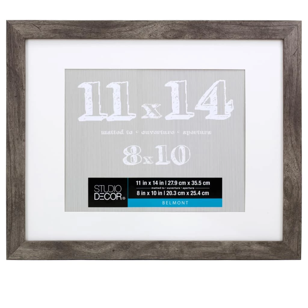 Hot Sale π 8 Pack: Gray Belmont Frame With Mat by Studio Décor® by Studio Decor π₯ 2 Hot Sale π 8 Pack: Gray Belmont Frame With Mat by Studio Décor® by Studio Decor π₯ - Image 2