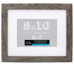 Hot Sale π 8 Pack: Gray Belmont Frame With Mat by Studio Décor® by Studio Decor π₯ 6 Hot Sale π 8 Pack: Gray Belmont Frame With Mat by Studio Décor® by Studio Decor π₯ -Studio Decor shop M20002136 2