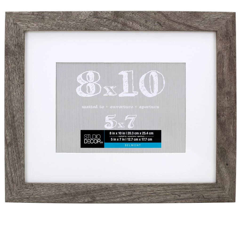 Hot Sale π 8 Pack: Gray Belmont Frame With Mat by Studio Décor® by Studio Decor π₯ 3 Hot Sale π 8 Pack: Gray Belmont Frame With Mat by Studio Décor® by Studio Decor π₯ - Image 3