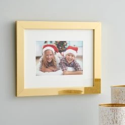 Cheap 😉 8 Pack: Gold Metallic Frame with Mat, Belmont by Studio Décor® by Studio Decor 🎉