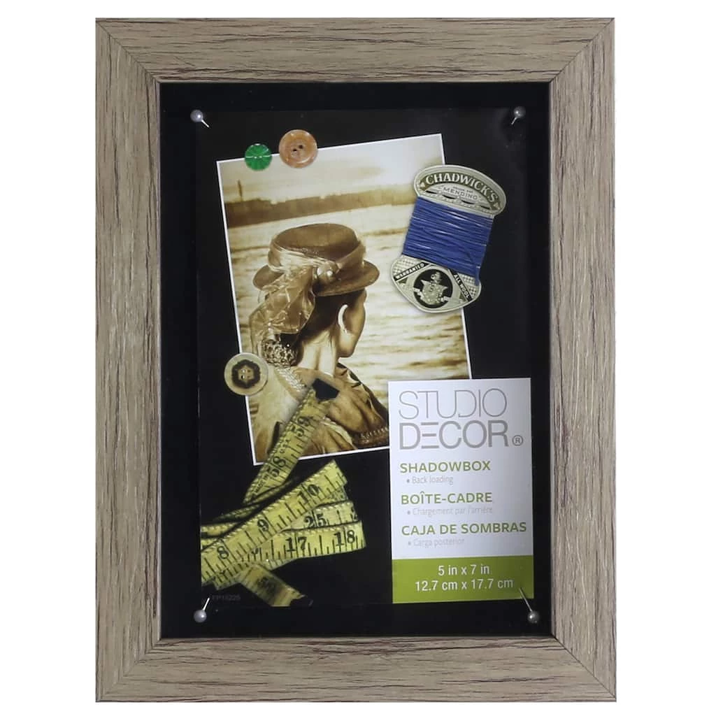 New π€© 12 Pack: Barnwood Shadow Box by Studio Décor® by Studio Decor π 1 New π€© 12 Pack: Barnwood Shadow Box by Studio Décor® by Studio Decor π