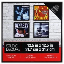 Discount 🥰 12 Pack: LP Album Frame by Studio Décor® by Studio Decor 🔔