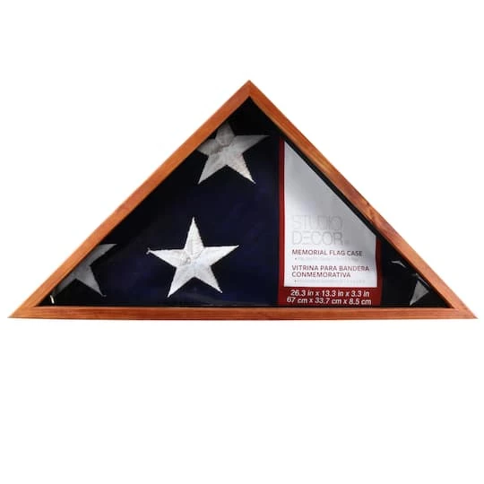 Cheap π 8 Pack: Mahogany Memorial Flag Case by Studio Décor® by Studio Decor 𧨠4 Cheap π 8 Pack: Mahogany Memorial Flag Case by Studio Décor® by Studio Decor 𧨠- Image 4