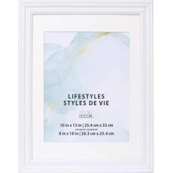 Flash Sale 🎉 6 Pack: White 8" x 10" Frame with Mat, Lifestyles™ by Studio Décor® by Studio Decor 🌟