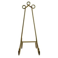 Coupon 🌟 6 Pack: Gold Metal Easel by Studio Décor® by Studio Decor 😀