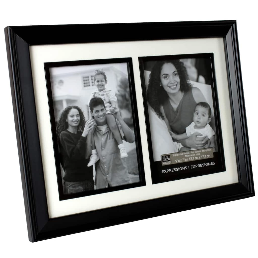 Flash Sale π 6 Pack: 2-Opening Black 5" x 7" Collage Frame, Expressions by Studio Décor® by Studio Decor π 2 Flash Sale π 6 Pack: 2-Opening Black 5" x 7" Collage Frame, Expressions by Studio Décor® by Studio Decor π - Image 2